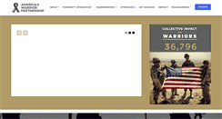 Desktop Screenshot of americaswarriorpartnership.org